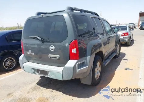 2005 Nissan Xterra S from USA, damaged, VIN 5N1AN08U75C638521